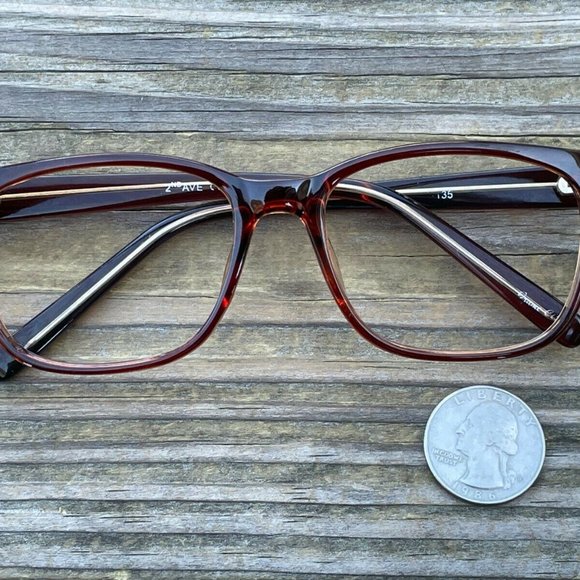2nd Ave Women EyeglassesSunglasses Frame Red 135 Ladies Eye Wear Frame only - Picture 4 of 14